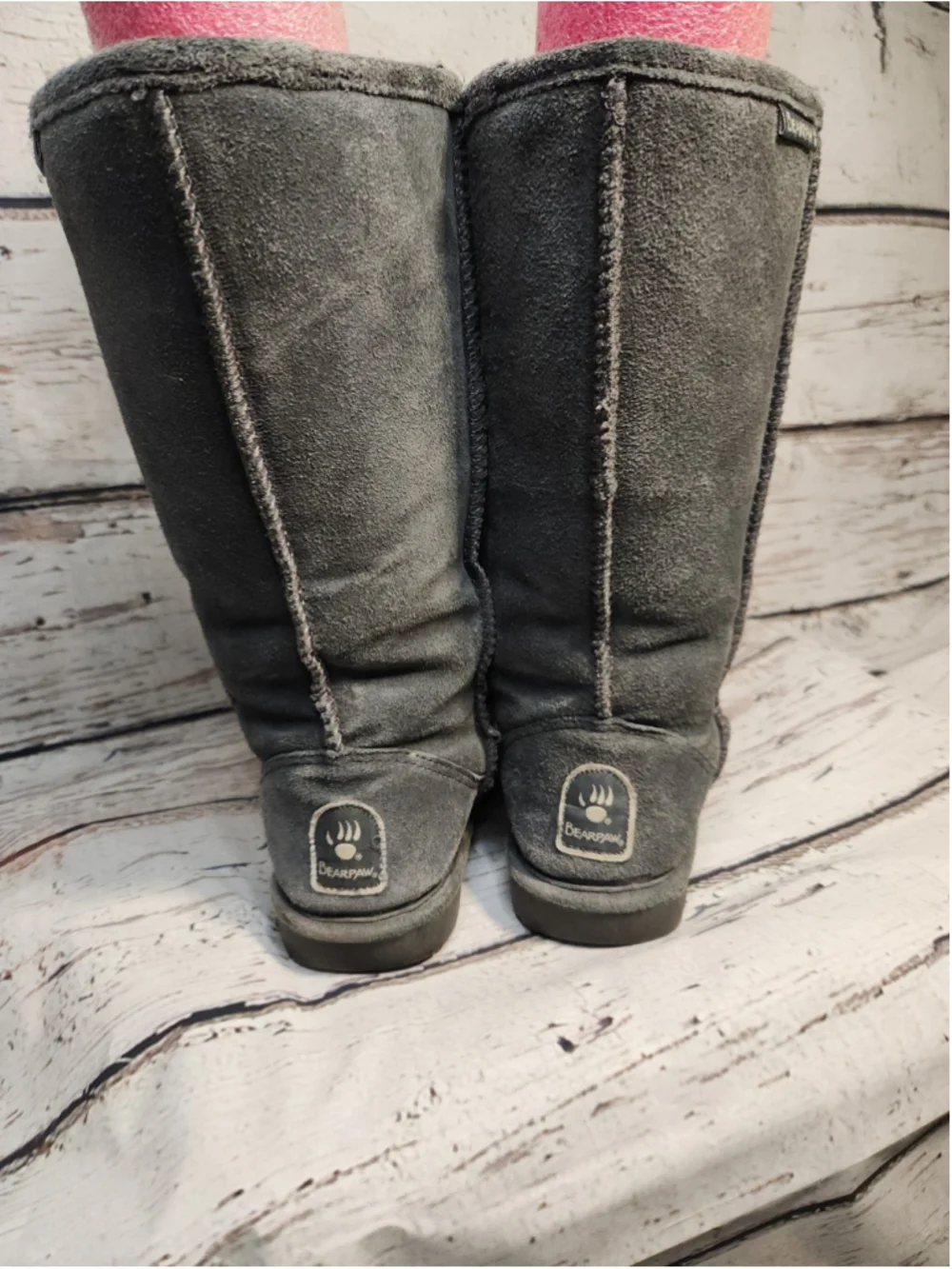 Bearpaw Suede Winter Boots sz 5-5.5